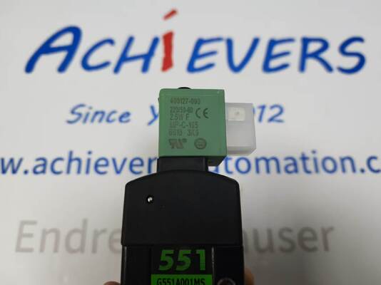 ASCO SCG551A001MS पायलट संचालित नामुर सोलेनॉइड स्पूल वाल्व