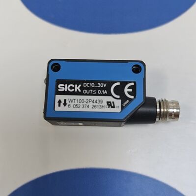 SICK WT100-2P4439 एनर्जेटिक-टाइप डिफ्यूज फोटोइलेक्ट्रिक सेंसर