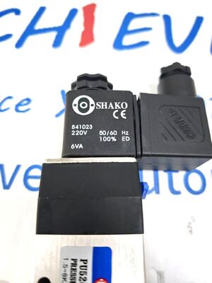 SHAKO PU520-02S 5/2 रास्ता पायलट सोलेनोइड वाल्व