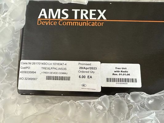 TREXLFPKLWS3S EMERSON TREX डिवाइस कम्युनिकेटर में बैग हार्ट और फाउंडेशन फील्डबस अनुप्रयोग शामिल हैं
