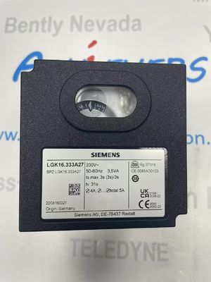 SIEMENS LGK16.333A27 ATEX प्रमाणित औद्योगिक अनुप्रयोगों के लिए गैस बर्नर नियंत्रण