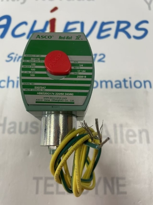 ASCO SCE238D008EMO.24/DC - पीतल शरीर, EPDM, G1/2, 2/2 NC, सीरीज 238 सोलेनोइड वाल्व पायलट में निर्मित पायलट में संचालित