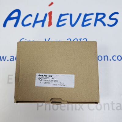 AVENTICS V565-32NC-SR-024DC 3/2-तरफा पॉपपेट सोलेनोइड दिशा वाल्व