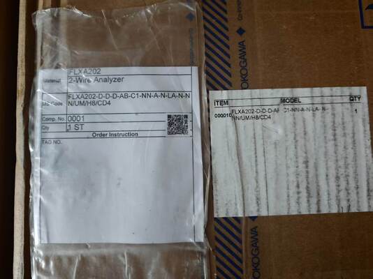 YOKOGAWA FLXA202-D-D-D-AB-C1-NN-A-N-LA-N-NN/UM/H8/CD4 2-वायर लिक्विड एनालाइज़र, योकोगावा फ्लेक्सा ट्रांसमीटर